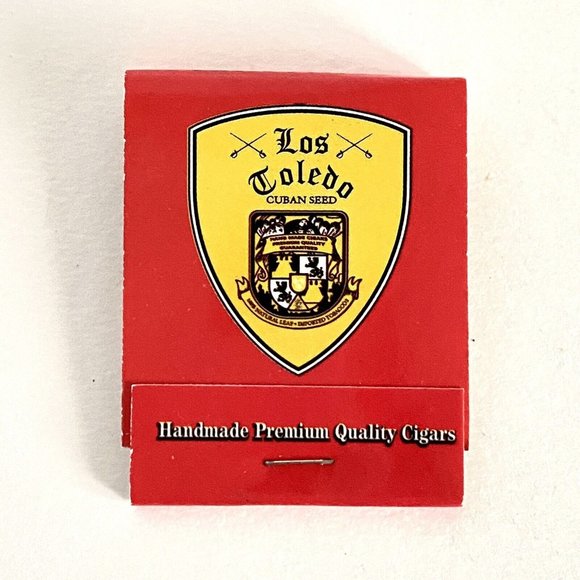 Los Toledo Cigar City Matchbook Safety Matchcover Tampa Florida New Unused - Picture 1 of 3